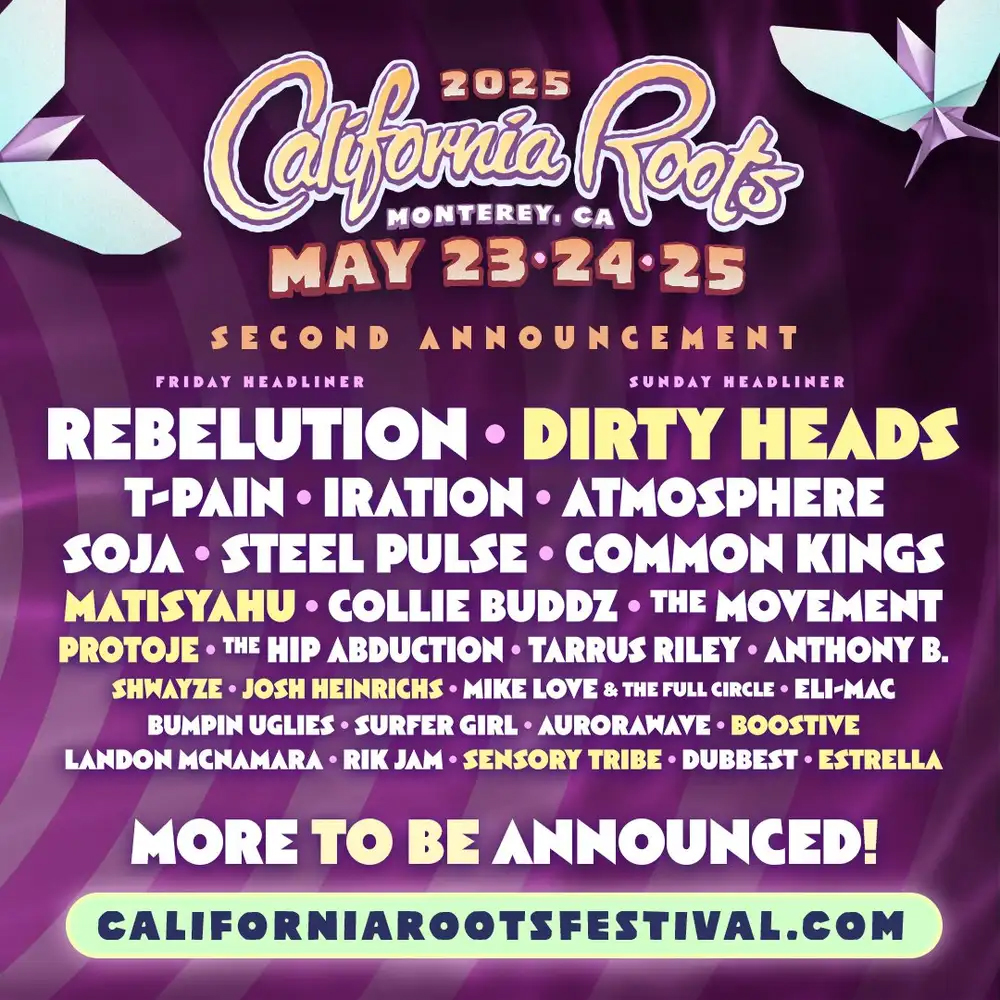 California Roots Festival 2025 Schedule