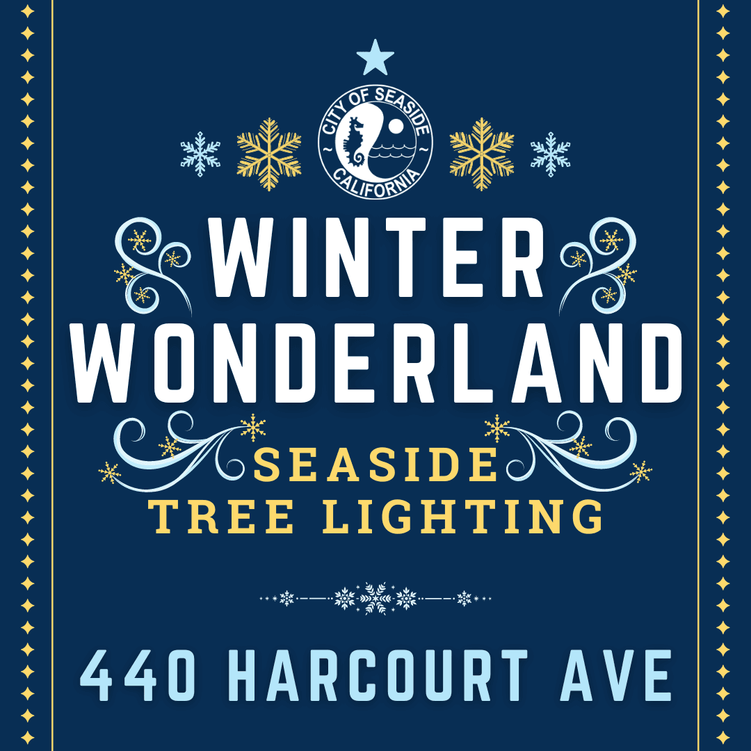 Seaside’s Winter Wonderland at Seaside City Hall Dec 6, 2024