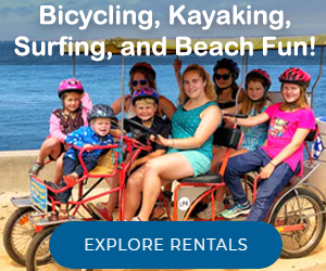Adventures in Monterey: Bike and Kayak Rental
