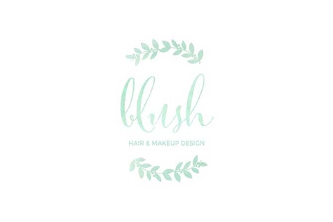 Blush Hair and Makeup Design