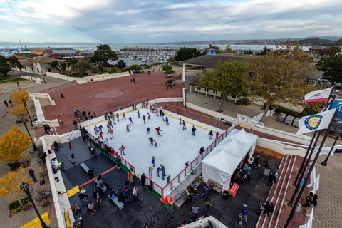 Ice Skating by the Bay